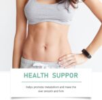 ⁦رقع نانو جي آي بي جي إل بي-1 من لبويلوف® مكونة من 4 قطع، رقع لشد البشرة والعناية بتشكيل الجسم للنساء والفتيات، مكونات طبيعية 100%، آمنة وفعالة، مناسبة لجميع أنواع البشرة⁩ - الصورة ⁦3⁩