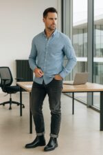 ⁦بيروود بوت جلد للرجال⁩ - الصورة ⁦2⁩