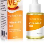 زيت فيتامين E العضوي للبشرة والشعر والاظافر والوجه، مرطب طبيعي يحسن الملمس ويعزز المرونة ويقلل من البهتان وعلامات الشيخوخة، مثالي للاستخدام اليومي