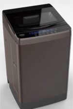 ⁦نوبل غسالة بسعة 14 كجم، تحكم الكتروني، شاشة LED رقمية، 10 برامج، محرك من الالومنيوم، اسطوانة من الستانلس ستيل، موفرة للطاقة، تصنيف 3 نجوم NWM1600، رمادي⁩ - الصورة ⁦8⁩