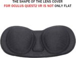 ⁦سكيدو غطاء حماية لعدسة الواقع الافتراضي مقاوم للغبار والخدش متوافق مع ملحقات الواقع الافتراضي اوكيولوس كويست 2⁩ - الصورة ⁦5⁩