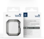 ⁦حافظة ساعة DUX DUCIS سلسلة Tamo لساعة آبل سلسلة 7/8/9 (41 ملم) - غطاء حماية شفاف مقاوم للصدمات مع تصميم وسادة للزوايا، مقاوم للخدش - أسود شفاف⁩ - الصورة ⁦10⁩