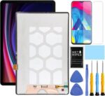 شاشة بديلة لجهاز سامسونج جالكسي S9 FE من زد تويو، شاشة بديلة لجهاز سامسونج تاب S9FE 2023 SM-X510 SM-X516، شاشة LCD تعمل باللمس، 10.9 انش، اسود