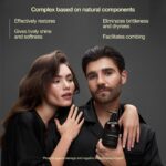 ⁦بلسم شعر احترافي "كاردامون" 2 في 1 من تاشي - بلسم معطر بزبدة الشيا والبيوتين والارز وبروتينات القمح - اصلاح وترطيب - 10.6 اونصة (300 مل)⁩ - الصورة ⁦4⁩