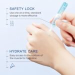 ⁦LBOYLOVE® مصل أمبولات حمض الهيالورونيك، 7 قطع من سيروم حمض الهيالورونيك المركز للوجه للنساء والرجال، ترطيب عميق، مضاد للشيخوخة وتنعيم التجاعيد، سيروم للوجه للعناية بالبشرة لجميع أنواع البشرة، 7 × 2 مل⁩ - الصورة ⁦8⁩