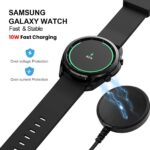 ⁦تي تيرسيلي كابل شحن سريع 5 واط لسلسلة ساعة سامسونج جالاكسي 8/6/FE/7/5/4/5 برو/4 كلاسيك/واتش 3/أكتيف 1/2 - 1 متر/3.3 قدم، شاحن USB-C/نوع C⁩ - الصورة ⁦6⁩