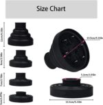 ⁦موزع مجفف شعر عالمي من جويز، موزع شعر سريع الجفاف قابل للتعديل وخالي من التجعد، اداة تصفيف احترافية لتصفيف الشعر، ملحق نفخ الشعر قابل للطي يناسب معظم مجففات الشعر⁩ - الصورة ⁦6⁩