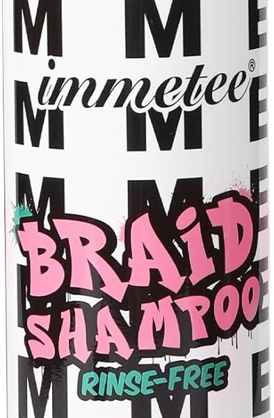 ايمتي شامبو بدون شطف للجدائل والجدائل مع الصبار وزيت الزيتون وزيت شجرة الشاي، بخاخ شامبو مرطب بدون شطف يزيل الروائح والحكة، 250 مل/8.8 اونصة