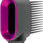 فوهة هواء لتصفيف الشعر مع ملحق مشط واسع الأسنان لمصفف الشعر دايسون اير راب HS01 HS05 للشعر المجعد والملتف