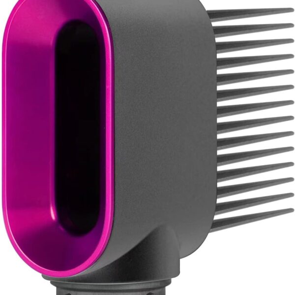 فوهة هواء لتصفيف الشعر مع ملحق مشط واسع الأسنان لمصفف الشعر دايسون اير راب HS01 HS05 للشعر المجعد والملتف