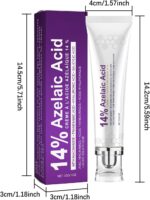 ⁦كريم حمض الأزيليك 14%، كريم حب الشباب، يخفف الاحمرار للوجه، كريم العناية بالبشرة لتقليل الاحمرار، كريم حمض الأزيليك الممتاز، يمنع ظهور حب الشباب، العناية بجمال البشرة والوجه⁩ - الصورة ⁦7⁩