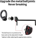 ⁦حامل جوال للسيارة من مازر ويلر لسيارة لاند روفر ديفندر 2022-2025، مشبك ثابت للشاشة 11.4 انش، حامل موبايل دوار 360 درجة متوافق مع ماج سيف، حامل جوال لا يؤثر على فتحة التهوية⁩ - الصورة ⁦7⁩