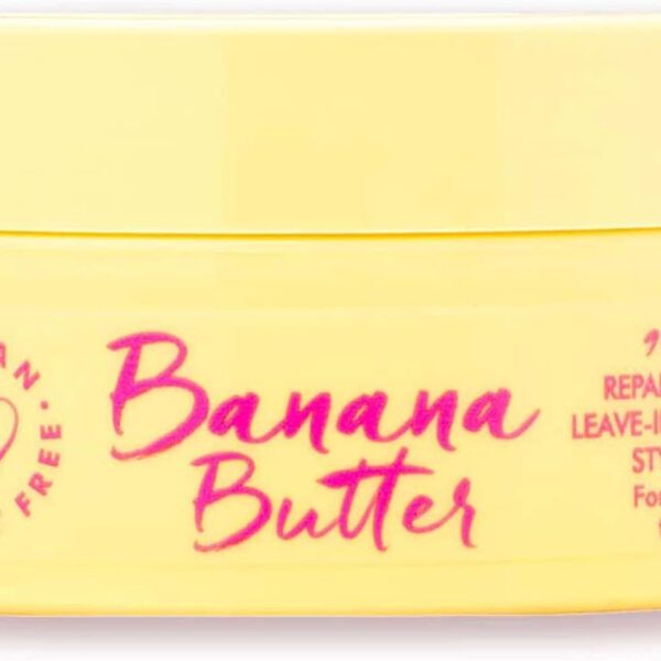 بلسم اصلاح وتجديد الشعر بزبدة الموز من اومبيرتو جيانيني نباتي خال من القسوة للشعر المجعد/المجعد الشديد