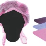 تريدوني شبكة تثبيت شعر مثلثة الشكل 50 × 35 - شبكة تجفيف حامل بكرات تجعيد الشعر بمقاس عالمي، متعددة الالوان (قطعة واحدة)، متعددة الالوان، مقاس واحد