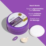 ⁦BIOCOS كريم مضاد للعلامات (عبوة من قطعتين) مزيل للبقع الداكنة وعلاج لحب الشباب مع النياسيناميد والكولاجين - تفتيح وترطيب للبشرة اللامعة - حماية من الأشعة فوق البنفسجية - 16 جرام⁩ - الصورة ⁦4⁩