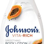 لوشن مرطب للجسم من جونسون غني بالفيتا والبابايا، 400 مل