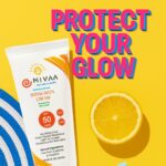 ⁦واقي من الشمس المعدني بعامل حماية من الشمس 50 PA+++ من ميفا | اكسيد الزنك والنياسيناميد وحمض الهيالورونيك | خالي من الزهر الابيض، خالي من الاوكسي بنزون، خفيف الوزن | للبشرة الدهنية والجافة والحساسة |⁩ - الصورة ⁦9⁩