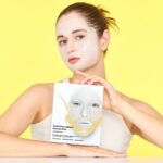 ⁦مجموعة قناع تعزيز الكولاجين العميق بالريتينول 4 قطع من لبوي لوف®، كولاجين عميق لرفع خط على شكل حرف V وشد الوجه، ريتينول لخطوط الابتسامة ومنطقة الجبين، قناع زجاجي لامع لرفع الكولاجين للبشرة⁩ - الصورة ⁦9⁩