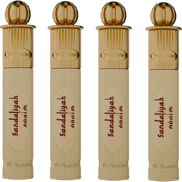 عطار نعيم صندليا رول أون من جولد سيريز للرجال والنساء - عبوة من 4 قطع (6 مل لكل منهما)