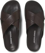 ⁦جاك اند جونز جي اف دبليو فيرونا صندل جلدي صندل للرجال⁩ - الصورة ⁦2⁩