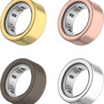 4 عبوات من الغلاف الواقي من مادة البولي يوريثين الحراري للجيل الرابع من خاتم اورا الجيل الرابع، غلاف واقي مقاوم للخدوش والصدمات للجيل الرابع من خاتم اورا الجيل الرابع، للرجال والنساء (M-8#)