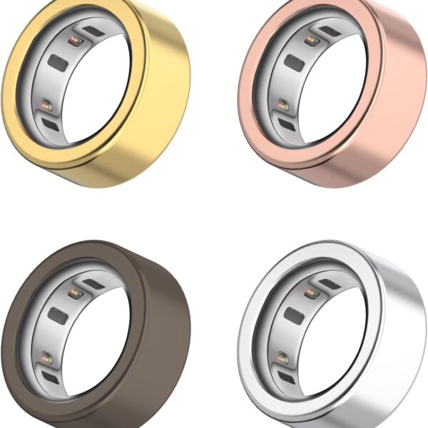 4 عبوات من الغلاف الواقي من مادة البولي يوريثين الحراري للجيل الرابع من خاتم اورا الجيل الرابع، غلاف واقي مقاوم للخدوش والصدمات للجيل الرابع من خاتم اورا الجيل الرابع، للرجال والنساء (M-8#)