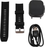 ⁦أحدث ساعة ذكية 2 في 1 مع سماعات أذن لاسلكية TWS | شاشة لمس عالية الدقة مقاس 1.28 بوصة مقاومة للماء وتتبع اللياقة البدنية | سماعات رأس لاسلكية بلوتوث | ساعة ذكية لمراقبة الصحة مع تتبع معدل ضربات القلب⁩ - الصورة ⁦6⁩