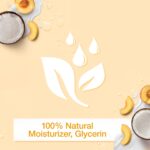 ⁦لوشن الجسم من جونسون - فيتا ريتش، سموثيز، غني بالزبادي والخوخ وجوز الهند، يغذي البشرة بعمق، 400 مل (عبوة من قطعتين)⁩ - الصورة ⁦3⁩