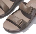 ⁦Fitflop Men's Gogh Moc Slide in Leather Slide Sandals⁩ - الصورة ⁦3⁩