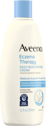 ⁦كريم مرطب لعلاج الاكزيما من افينو، 12 اونصة سائلة (354 مل)⁩ - الصورة ⁦5⁩