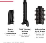 ⁦ريفلون مصفف شعر متعدد الاستخدامات بخطوة واحدة - اداة 3 في 1 - تجفيف وتجعيد وكثافة مع 3 ملحقات قابلة للتبديل (راس قابل للفصل، مجعد، مجفف، مصفف) RVDR5333⁩ - الصورة ⁦8⁩