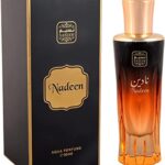 عطر مائي اكوا خالي من الكحول من نادين 80 مل - او دي بارفان للجنسين - مزيج ساحر من الورد والياسمين وخشب العود - مثالي للارتداء اليومي والسهرات الرومانسية