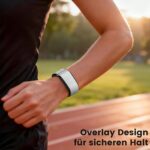 ⁦الرحلة الجديدة سوار حلقي من النايلون متوافق مع سوار امازفيت هيليو، سوار رياضي ناعم جيد التهوية مع تصميم تراكب لسوار امازفيت هيليو، جهاز تتبع اللياقة البدنية⁩ - الصورة ⁦3⁩