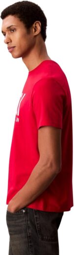 ⁦تي شيرت باكمام قصيرة للرجال من 30 اس اي يو سي كيه كالفن جرافيك Lv04rd819g⁩ - الصورة ⁦4⁩