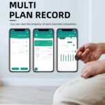 ⁦خاتم ذكي للتسبيح والذكر من أوبست للنساء والرجال، للصلاة الإسلامية، تذكير بتوقيت الصلاة بالاهتزاز، عداد للتسبيح، خاتم ذكي مع بلوتوث، 22 ملم، تحكم عبر التطبيق، USB⁩ - الصورة ⁦4⁩