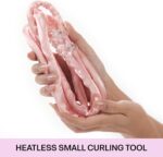 ⁦اداة تجعيد الشعر بدون حرارة من ازوني، قطعتان من ادوات تجعيد الشعر طوال الليل للنوم، قضيب تجعيد صغير ورفيع بدون حرارة، شريط راس لتمويج الشعر طوال الليل⁩ - الصورة ⁦5⁩