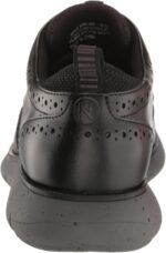 ⁦حذاء أوكسفورد ستانس بتصميم مقدمة بارزة وتفاصيل بروگ وتصميم جلد خفيف الوزن ومريح برباط للرجال من نان بوش⁩ - الصورة ⁦3⁩