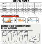 ⁦حذاء شتوي دافئ مقاوم للماء من القطن بسحاب بطول الكاحل للرجال من FFAACCA، حذاء شتوي دافئ سهل الارتداء سميك من القطيفة للرجال، حذاء شتوي مضاد للانزلاق للرجال (قهوي، 9)⁩ - الصورة ⁦4⁩