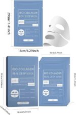 ⁦لا لاش - قناع هيدرو سيرا-نول العميق الحقيقي، قناع هيدروجيل ليلي، مهدئ، مرطب، مغذي، 1.19 أونصة (34 جرام) × 4 قطع⁩ - الصورة ⁦2⁩