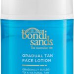 بوندي ساندس لوشن تسمير الوجه بالتدريج 50 مل | تسمير متدرج | مناسب للبشرة الحساسة | نباتي ولم يتم اختباره على الحيوانات | 50 مل/1.69 اونصة سائلة