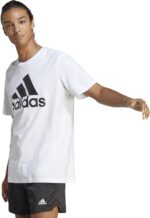 adidas Men Essentials Single Jersey Big Logo T-Shirt