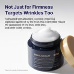 ⁦كريم مرطب للوجه سنيل موسين من افكا، 100 مل (3.38 اونصة سائلة) - مرطب للعناية بالبشرة الكورية المضادة للشيخوخة، يساعد على تحسين المرونة والخطوط الدقيقة باستخدام حمض الهيالورونيك والكولاجين⁩ - الصورة ⁦5⁩