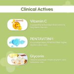 ⁦ذي ديرما كو مرطب وجه يومي خالٍ من الزيوت بفيتامين سي بنسبة 5% مع بنتافيتين وجلسرين لإشراقة البشرة وترطيبها وتوهجها | للبشرة الدهنية والمختلطة والباهتة والمجففة | للرجال والنساء - 100 غرام⁩ - الصورة ⁦5⁩