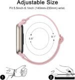 ⁦سوار مطاطي لساعة شاومي مي باند 8/9، سوار نايلون قابل للتمدد والتعديل وجيد التهوية لسوار شاومي مي الذكي 8/9 للرجال والنساء⁩ - الصورة ⁦8⁩