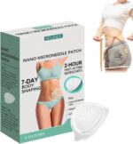 رقع نانو جي آي بي جي إل بي-1 من لبويلوف® مكونة من 4 قطع، رقع لشد البشرة والعناية بتشكيل الجسم للنساء والفتيات، مكونات طبيعية 100%، آمنة وفعالة، مناسبة لجميع أنواع البشرة