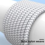 ⁦كيبل USB C 3 في 2 لشاحن ساعة ابل/ايفون 16/لايتنينج، سلك كابل شحن متعدد، شاحن لاسلكي مغناطيسي، اساسيات التخييم والعطلات (6 قدم)⁩ - الصورة ⁦6⁩