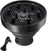 موزع مجفف شعر عالمي من جويز، موزع شعر سريع الجفاف قابل للتعديل وخالي من التجعد، اداة تصفيف احترافية لتصفيف الشعر، ملحق نفخ الشعر قابل للطي يناسب معظم مجففات الشعر