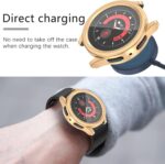 ⁦جراب ساعة متوافق مع ساعة سامسونج جالاكسي 5 برو، مناسب لملحقات ساعة جالكسي 5 برو، غطاء حماية كامل من البولي يوريثين الحراري الناعم مع شاشة HD مدمجة (5 قطع، 45 ملم)⁩ - الصورة ⁦4⁩