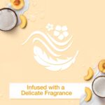 ⁦لوشن الجسم من جونسون - فيتا ريتش، سموثيز، غني بالزبادي والخوخ وجوز الهند، يغذي البشرة بعمق، 400 مل (عبوة من قطعتين)⁩ - الصورة ⁦5⁩