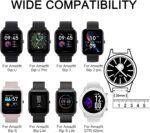 ⁦ايه كيه سوار لساعة امازفيت جي تي اس 4 / جي تي اس 4 ميني / جي تي اس 3 / جي تي اس 2 / جي تي اس 2 اي / جي تي اس 2 ميني / جي تي اس / جي تي ار ميني، سوار رياضي بديل ناعم 20 ملم لامازفيت بيب 3 / بيب 3 برو /⁩ - الصورة ⁦2⁩